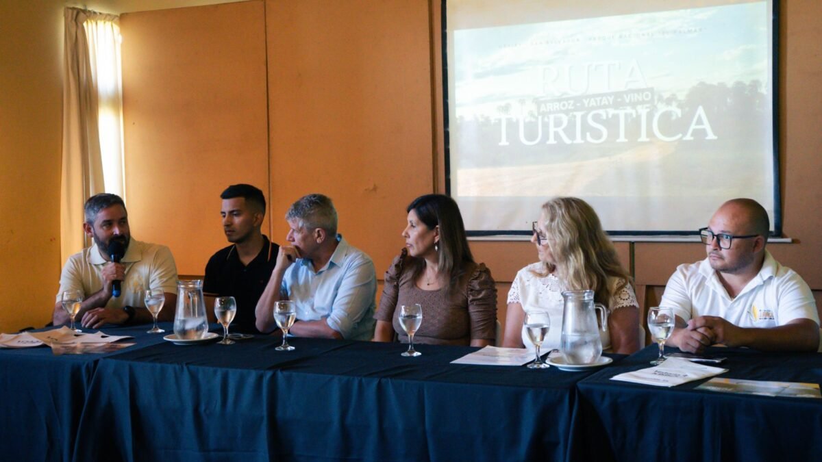 Se presentó la Ruta del Arroz, Vino y Yatay, una propuesta que integra turismo y producción en Tierra de Palmares