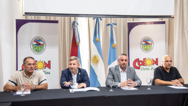 Frigerio ratificó que Entre Ríos recurrirá a la Justicia internacional si avanza la refinería frente a Colón