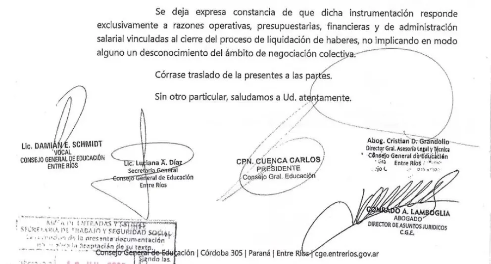 Docentes privados cuestionaron que el Estado provincial insiste en otorgar aumentos por decreto