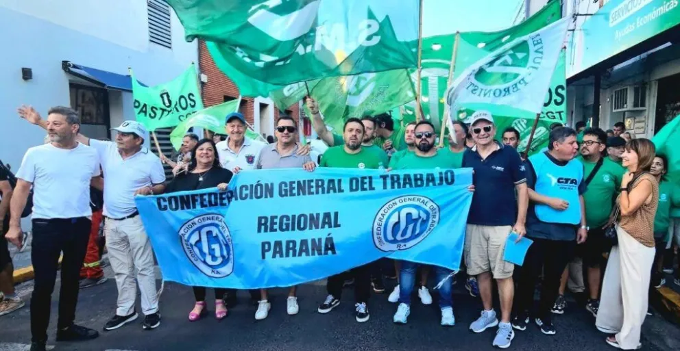 La CGT Paraná alertó sobre el parate económico y denunció la paralización del 80% de la obra pública