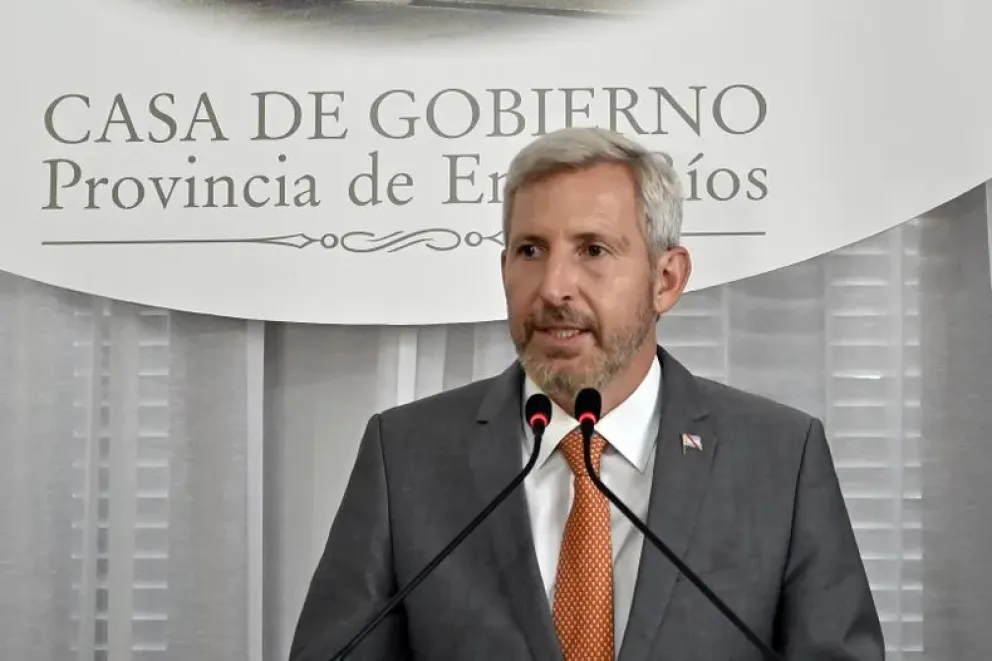 Frigerio defendió la reforma previsional
