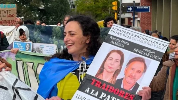 Burgos destacó el freno a la entrega de tierras y al manejo de fuego, pero advirtió que “la lucha contra esta ley nefasta continúa”