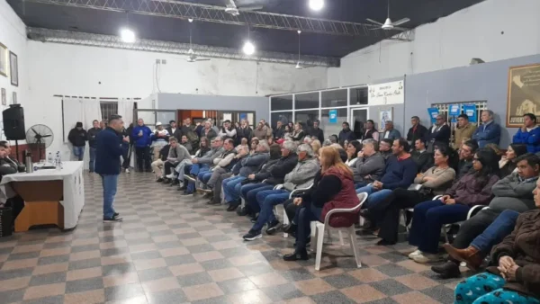 Giampaolo estuvo en Concordia y advirtió sobre la preocupante situación de la OSER