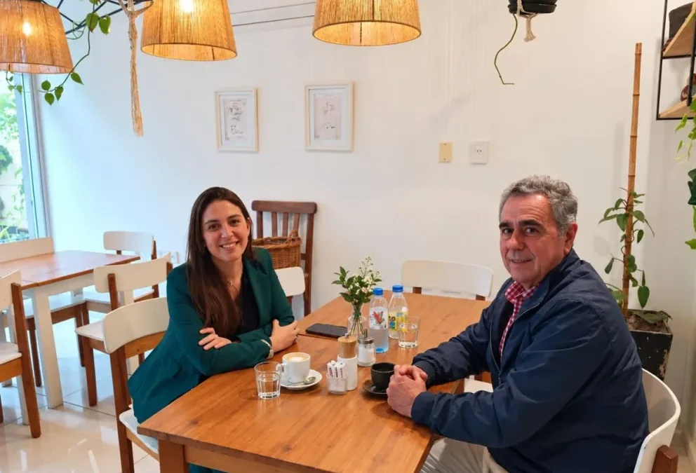Tennen y Acosta compartieron miradas sobre el presente y futuro de Paraná