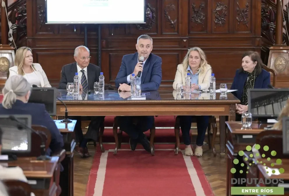 El titular de Conin expuso en la Cámara de Diputados de Entre Ríos
